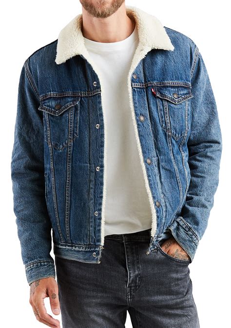 levi denim jacket fur collar.